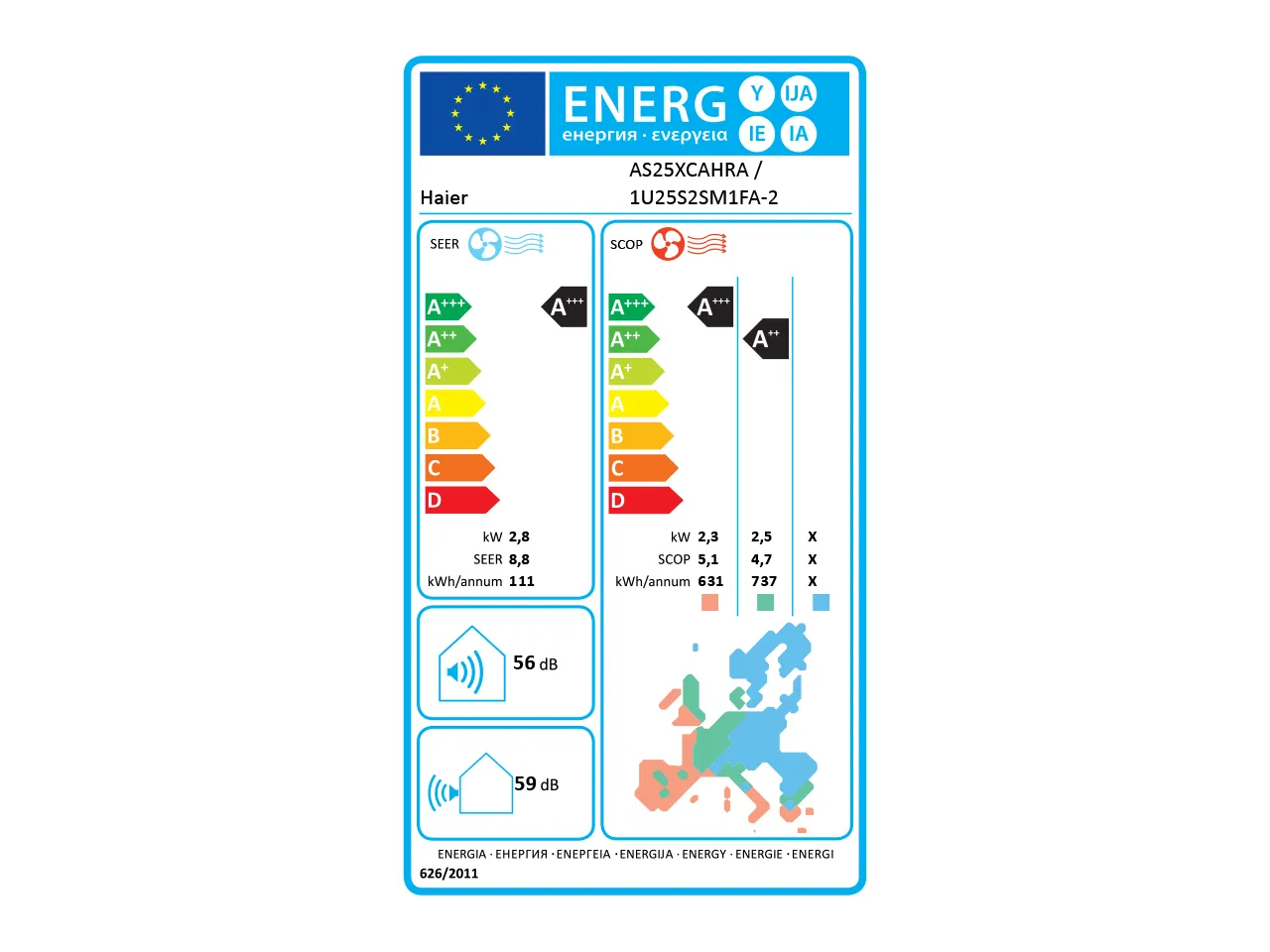 Haier EXPERT WHITE AS50XCAHRA / 1U50S2SJ2FA-2 ΚΛΙΜΑΤΙΣΤΙΚΟ 18000BTU A+++/A+++ με Wifi - Additional